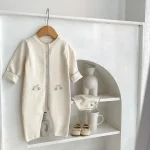【66-90cm】 さくらんぼ ロンパース - 画像 (3)