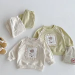 【73-110cm】 レース カジュアル セットアップ - 画像 (2)