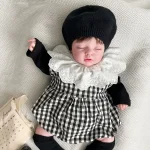 【66-90cm】 シンプル トップス or チェック ロンパース - 画像 (8)