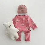 【80-130cm】 クールネック 動物柄 ルームウェア - 画像 (8)