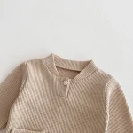 【66-100cm】 ワッフル トップス - 画像 (10)
