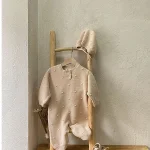 【66-90cm】 ボタン付き オールインワン  or ボンネット - 画像 (14)