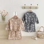 【73-110cm】 リボン セットアップ - 画像 (12)