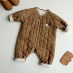 【66-90cm】 キルティング オールインワン - 画像 (5)