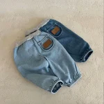【73-110cm】 ポケット付き デニム パンツ - 画像 (5)