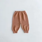 【80-130cm】 シンプルデザイン ニットトップス or ボトムス - 画像 (7)