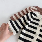 【66-90cm】 ボーダーニット セットアップ - 画像 (18)