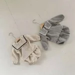 【66-90cm】 セーラー風 スクエア襟 セットアップ - 画像 (9)