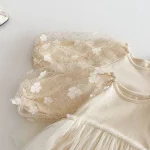 【66-120cm】 チュール ワンピース OR ロンパース - 画像 (4)