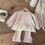 【73-100cm】 パフスリーブ セットアップ - 画像 (6)