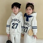 【80-150cm】 27ロゴ ボア付き セットアップ - 画像 (8)