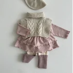 【80-130cm】 フリル ワンピース - 画像 (10)