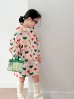 【90-150cm】ハート姉妹兄弟コーデ セットアップ - 画像 (12)