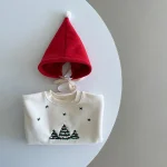 【66-90cm】 クリスマス ロンパースOR帽子 - 画像 (3)