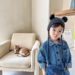 【80-130cm】 デニム オールイワン - 画像 (9)