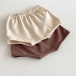 【73-110cm】 丸襟 シンプル セットアップ - 画像 (13)