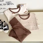 【66-90cm】 ドットOR動物柄 ロンパース orボトムス - 画像 (4)