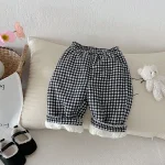 【73-120cm】チェック柄 ボトムス - 画像 (4)