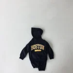 【80-130cm】 英字プリント セットアップ - 画像 (4)