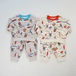 【80-130cm】 ピザプリント セットアップ - 画像 (2)