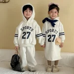 【80-150cm】 27ロゴ ボア付き セットアップ