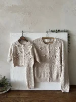 【73-100cm】リボン カーディガン - 画像 (4)