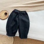 【73-110cm】 レトロ デニムパンツ - 画像 (6)