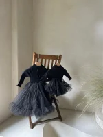 【66-90cm】 リボン チュール ワンピース - 画像 (13)