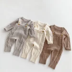 【66-100cm】 ゲーブル編み セーター or サロペット - 画像 (26)