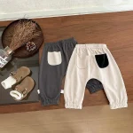 【73-110cm】 バックポケット カジュアル パンツ - 画像 (9)