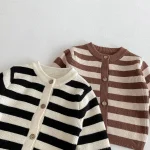 【66-90cm】 ボーダーニット セットアップ - 画像 (15)