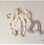 【66-90cm】ウサギor花柄ORパンダ オールインワン - 画像 (7)