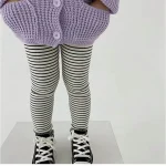 【73-120cm】 ドットorチェック レギンス - 画像 (6)