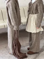 【90-140cm】 ニット セットアップ - 画像 (10)
