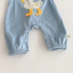 【66-100cm】 カモデザイン サロペット ＆ ボーダー シャツ 2点セット - 画像 (15)