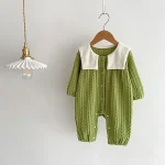 【66-100cm】 スクエア襟 オールインワン - 画像 (9)