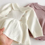 【66-100cm】 ワンピース  ゲーブル ロンパース - 画像 (8)