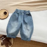 【73-110cm】 レトロ デニムパンツ - 画像 (5)