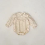 【66-130cm】 リボンレース ロンパース OR ワンピース - 画像 (7)