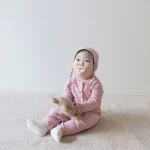 【66-90cm】 韓国風リブ オールインワン - 画像 (14)