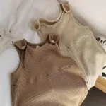 【80-130cm】 レトロ シンプル サロペット - 画像 (4)