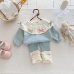 【66-100cm】 リボン セットアップ - 画像 (9)