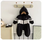 【66-90cm】 カラー切り替え オールインワン - 画像 (4)