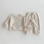 【73-110cm】 象柄 ワッフル セットアップ - 画像 (16)