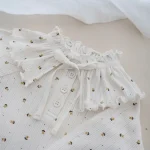 【66-90cm】 ボンネットOR小花柄 オールインワン - 画像 (19)