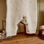 【66-90cm】 ボタン付き オールインワン  or ボンネット - 画像 (15)