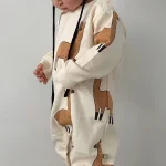 【66-100cm】アルパカ柄 オールインワン - 画像 (9)