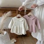 【66-100cm】 ワンピース  ゲーブル ロンパース - 画像 (9)