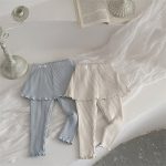 【73-100cm】 フリル カラー トップス＆スカート パンツ 2点セット - 画像 (15)