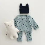 【80-130cm】 クールネック 動物柄 ルームウェア - 画像 (6)